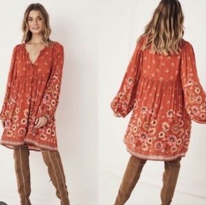Spell Joni Campfire Tunic Dress
